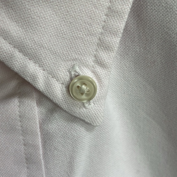 Abercrombie & Fitch Men's Pink Cotton XXL Button-down Prep Shirt - Picture 3 of 6